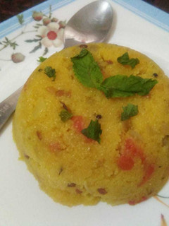 A picture of Tomato upma.