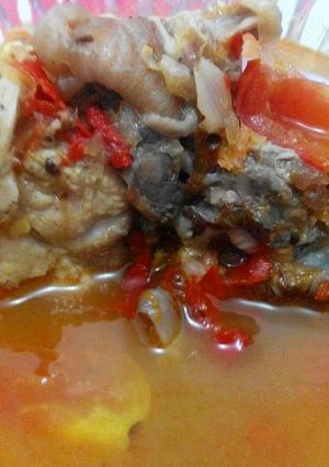 Foto resep Sop Pedas Kepala Ikan