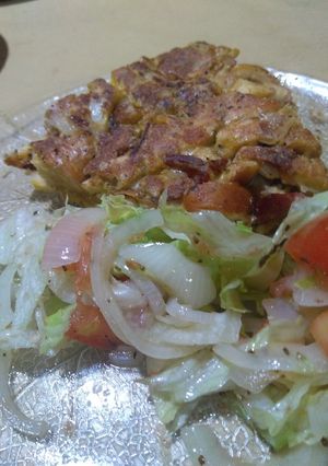 Una foto de Tortilla de pan viejo, tostado a la Española