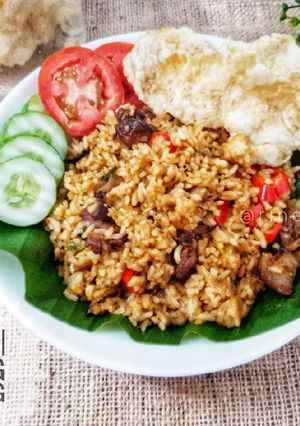 Foto resep Nasi goreng kambing "enak"