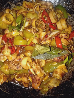 Foto resep Oseng asin cumi