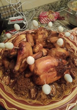 صورة لوصفة رفيسة مغربية على حقها وطريقها