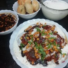 A picture of Non Fried Dahi Vada.