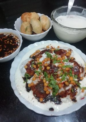 A picture of Non Fried Dahi Vada.