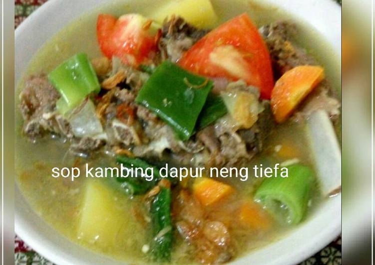 Sop Kambing swegeer