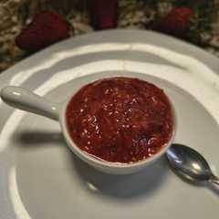 Dulce o Mermelada De Frutillas Fácil Y Rápida Sin Azúcar-レシピのメイン写真