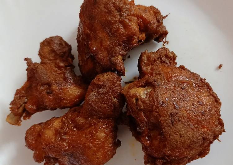 How to Make Perfect Spicy chicken deep fried