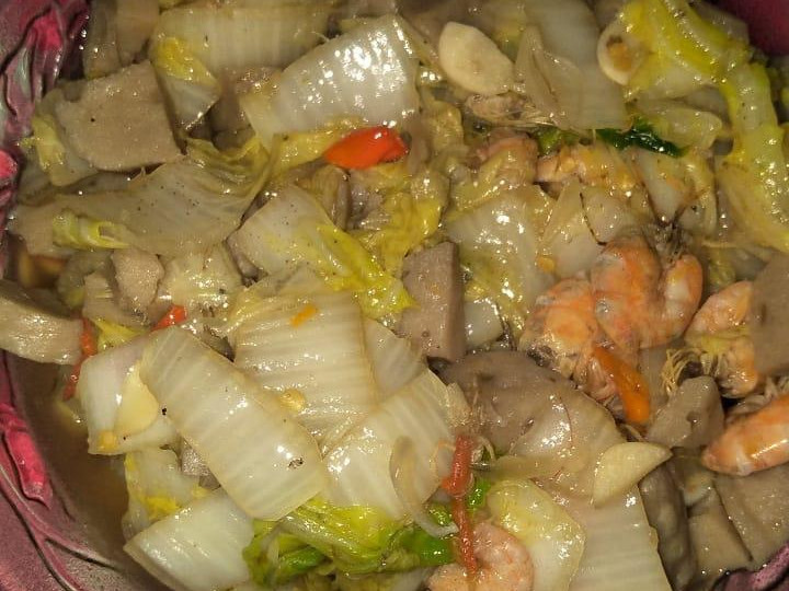 Langkah Mudah untuk Menyiapkan Tumis Sawi Putih Bakso Udang yang Menggugah Selera