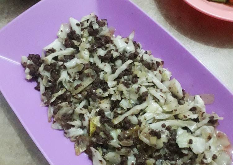 Resep Terbaik Cah daging+kol Yummy Mantul