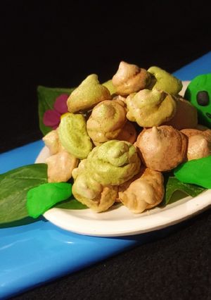 Una foto de Suspiros de merengue sabor limón y canela