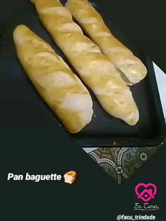 Una foto de Pan francés