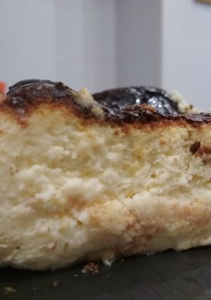 Una foto de Tarta de queso al horno
