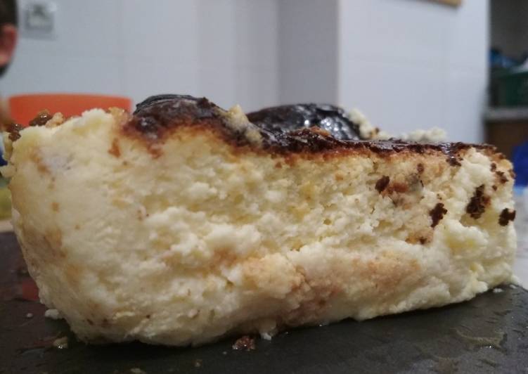 Tarta de queso al horno