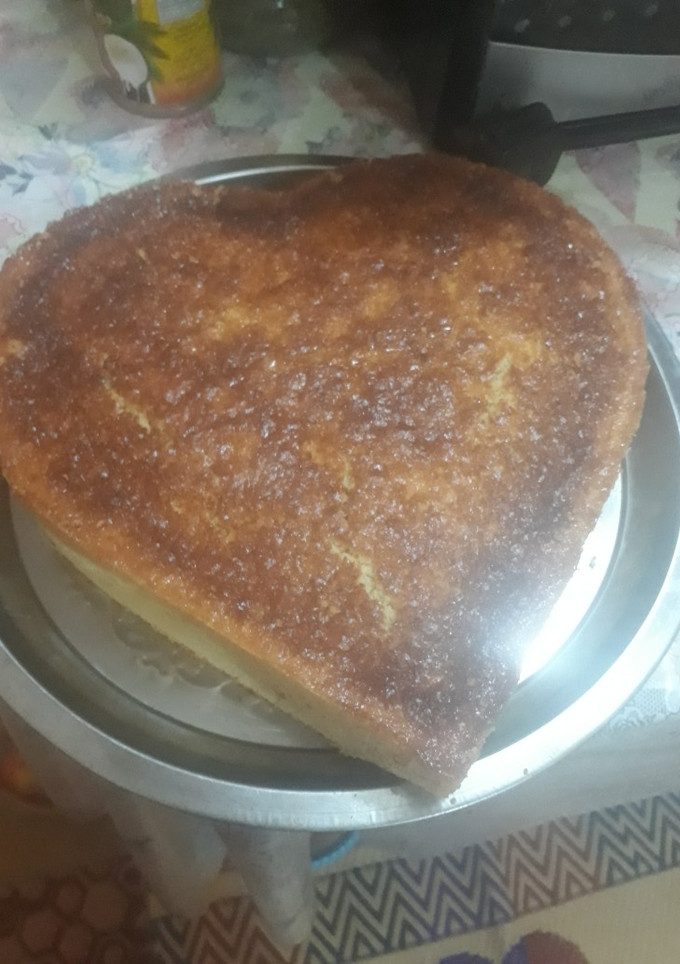 صورة لوصفة كيكة الزوجة عمي