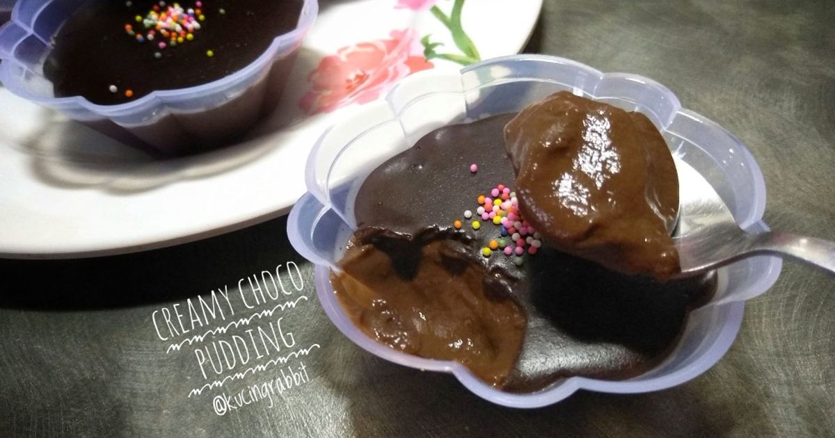 Resep Creamy Choco Pudding oleh Kucingrabbit [ Anny ] - Cookpad
