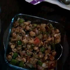 A picture of Black Pepper Chicken.