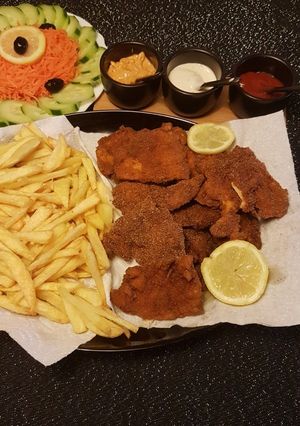 Une photo de Blanc de poulets façon kfc