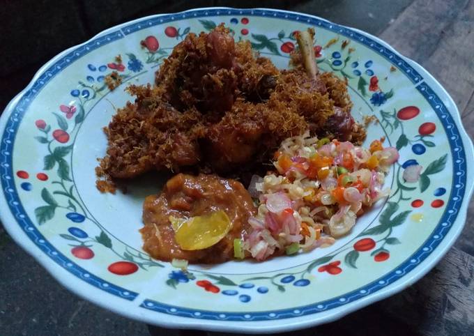 Ayam Goreng Kalasan (mudah dan enak)