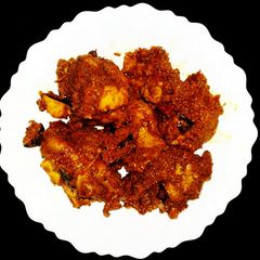 A picture of Duck Roast (Traditional Kerala style).