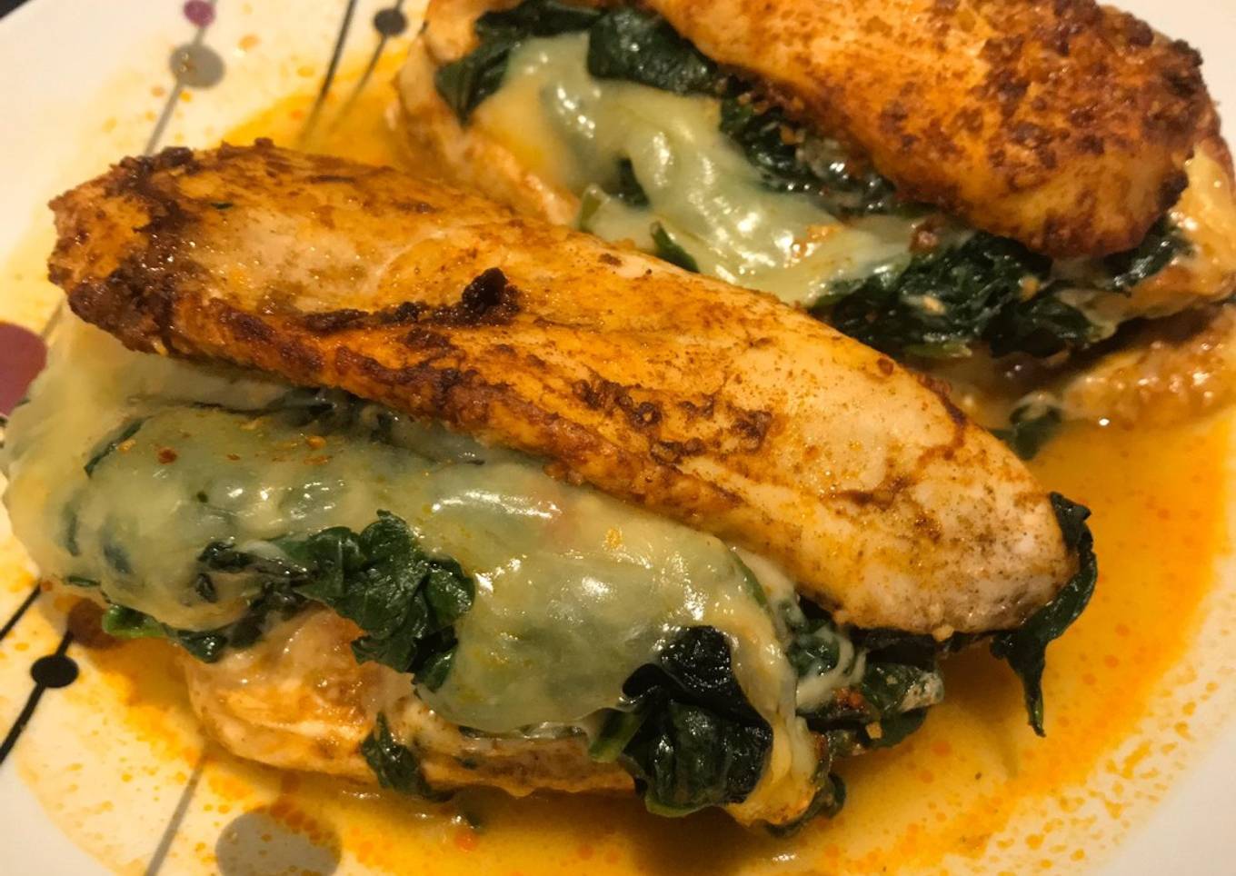 Resep Spinach Stuffed Chicken Breast, Bisa Manjain Lidah
