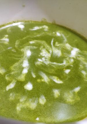 A picture of Spinach Soup.
