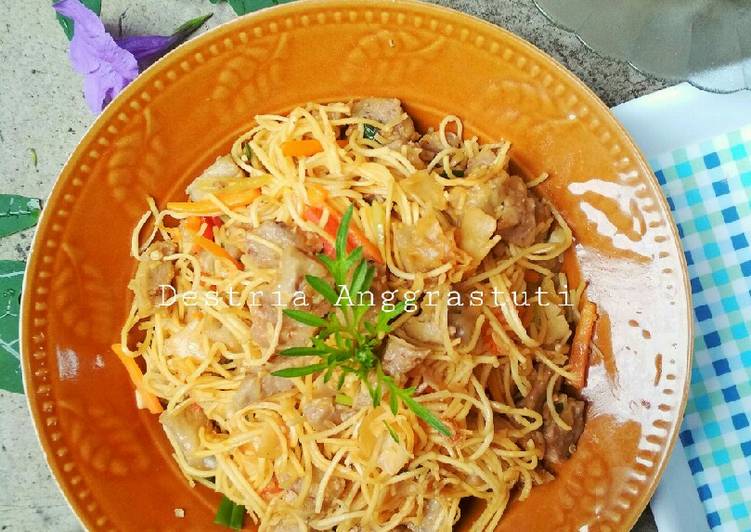 Resep Mie Goreng Bakso Spesial, Sempurna