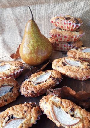 Foto di Mini plumcake al farro pera e cannella