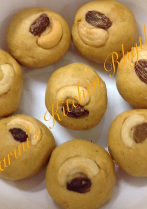 A picture of #eiddesserts# Besan laddu.