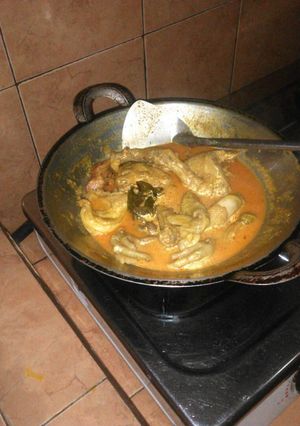Foto resep Kari ayam kampung