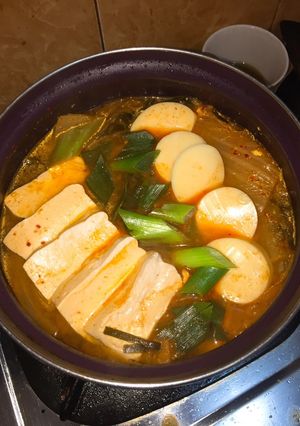 Foto resep Kimchi Jjigae (Sup Kimchi) ala Anak Kos
