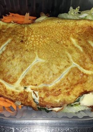Una foto de Omelette relleno