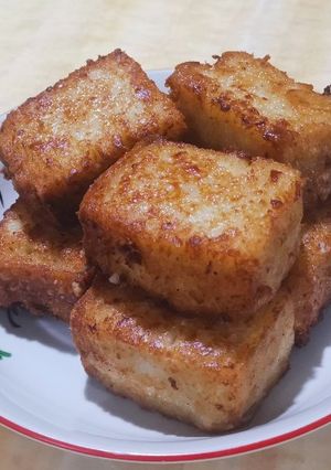 Foto resep Kue Lobak :: Turnip Cake :: 蘿蔔糕