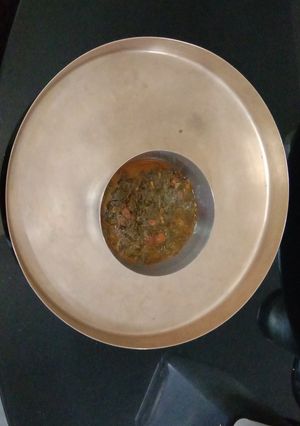 A picture of Choley bhaji.