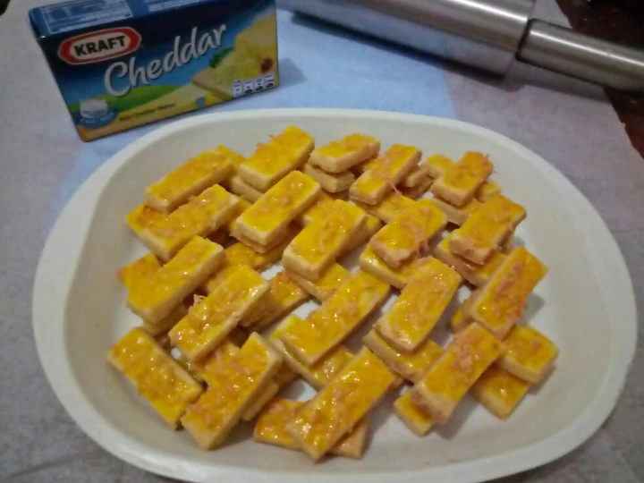 Langkah Gampang Membikin Resep Kastangel keju tanpa telur yang Uenak Anti Ribet, Lezat Sekali