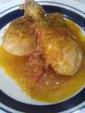 Piernitas de pollo al mango