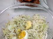 Una foto de ensalada con chia