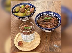 Une photo de Compotée de figues à la vanille