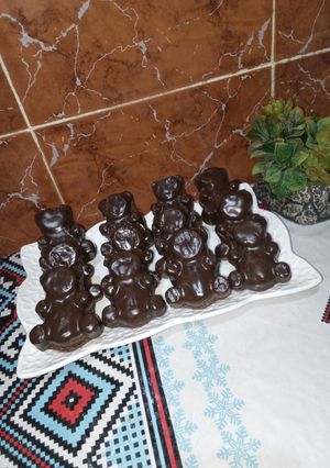 صورة لوصفة مادلين الدبدوب بالشكولاتة 🤎🧸