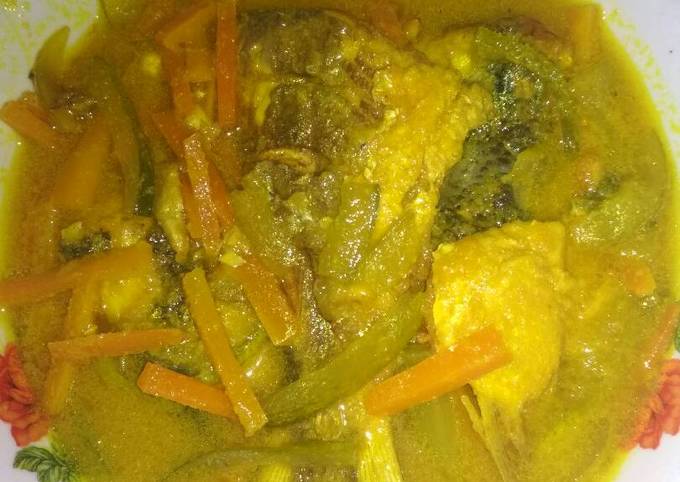 Resep Ikan bandeng acar bumbu kuning Anti Gagal