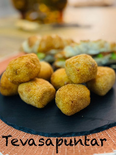 Una foto de Croquetas de chorizo (bocaditos)