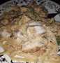 Simple Way Make Recipe Homemade Chicken Alfredo with Asparagus that is Can Pamper Your Tongue, So Delicious}