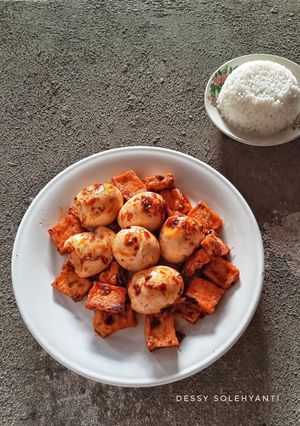 Foto resep Balado Telur Tahu