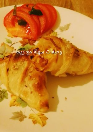 صورة لوصفة رولي بالجبن مقرمشةبأطراف الدجاد