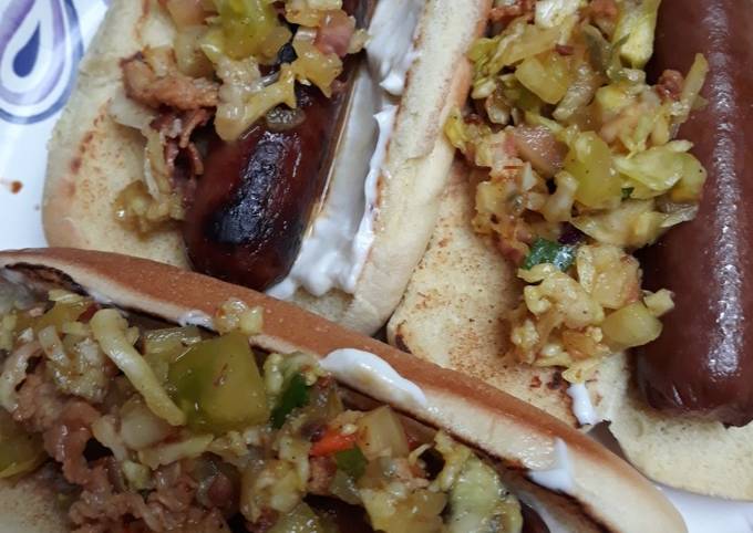 Hotdogs with Relish for Multiple Reasons