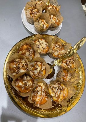صورة لوصفة كاب كيك التفاح