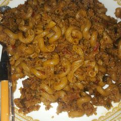 Macaroni with Cuscuse A picture of Macaroni with Cuscuse.