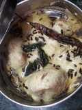 Besan wale nimbu achaar or dahi ki curry