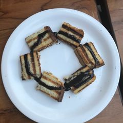 A picture of Coffee chocolate sandwiches.
