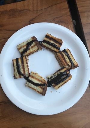 A picture of Coffee chocolate sandwiches.