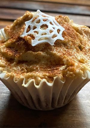 A picture of Pumpkin Spiced Latte Cupcakes.